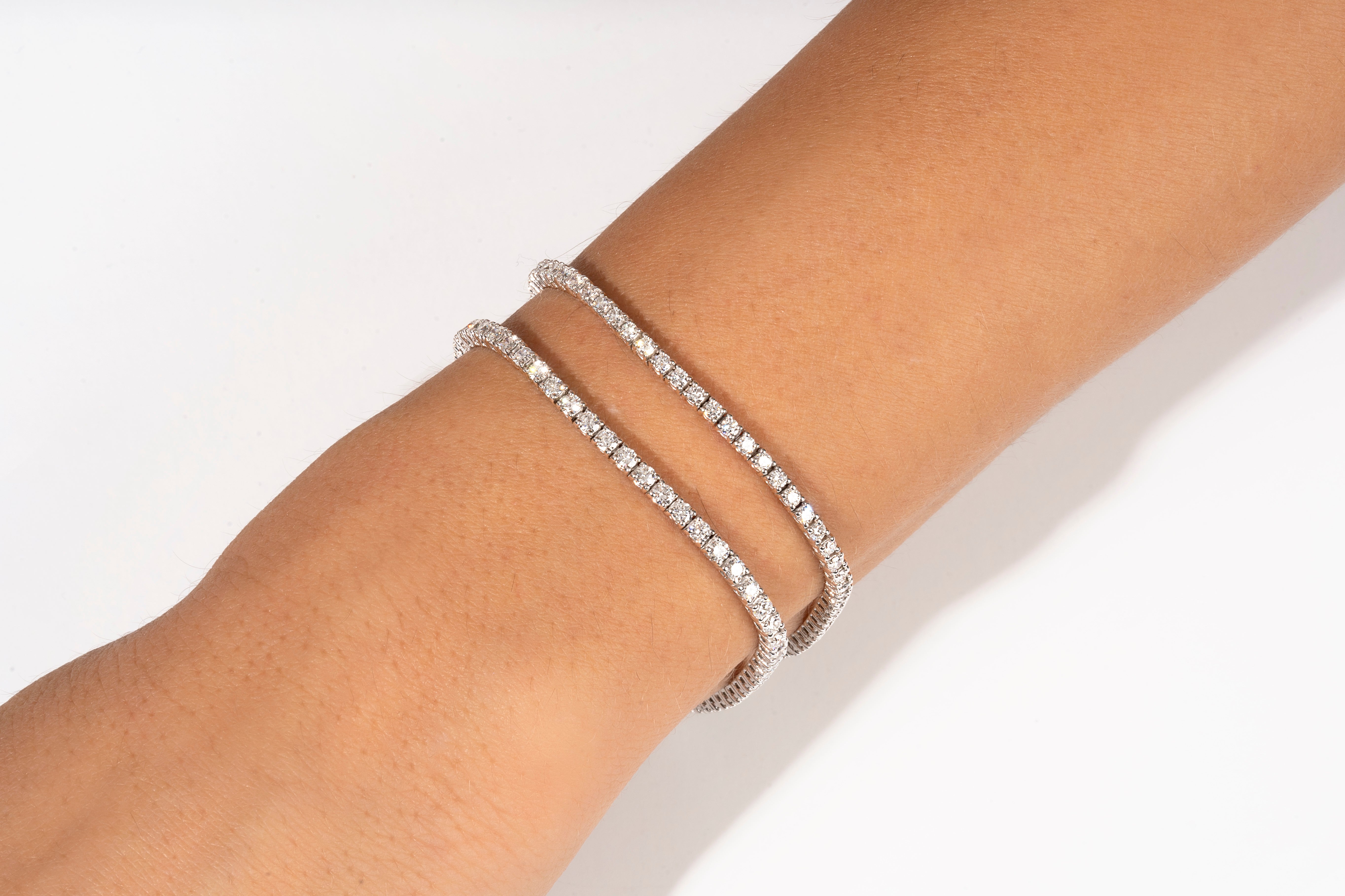 14K Classic Diamond Tennis Bracelet