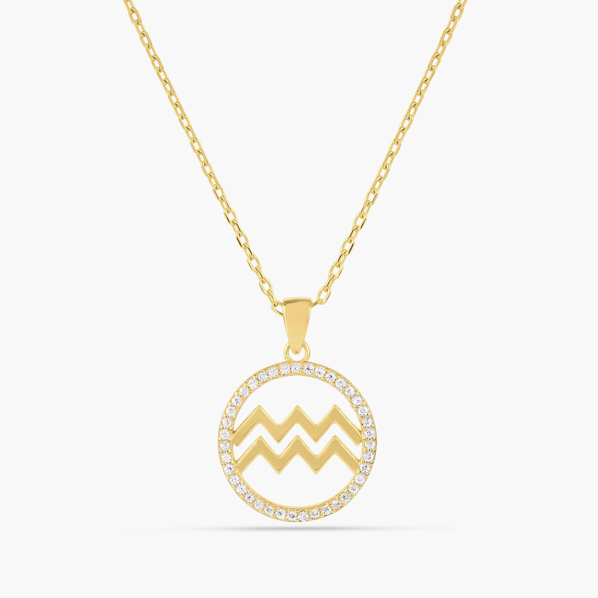 CZ Zodiac Necklace | Restivo Jewelers