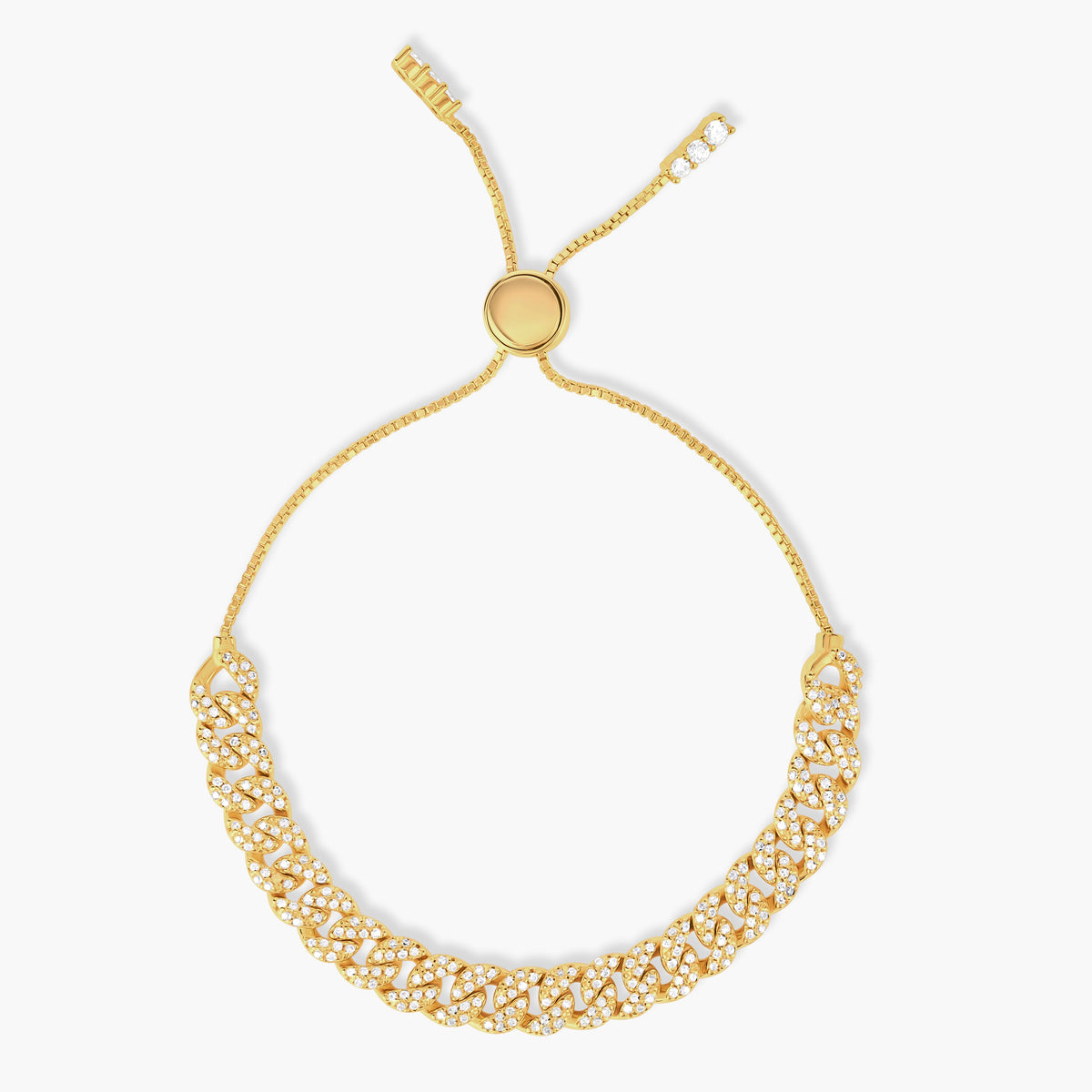 Cuban CZ Bolo Bracelet | Restivo Jewelers