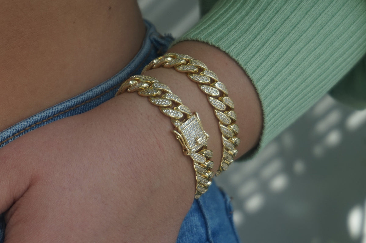 Iced Cuban CZ Bracelet | Restivo Jewelers