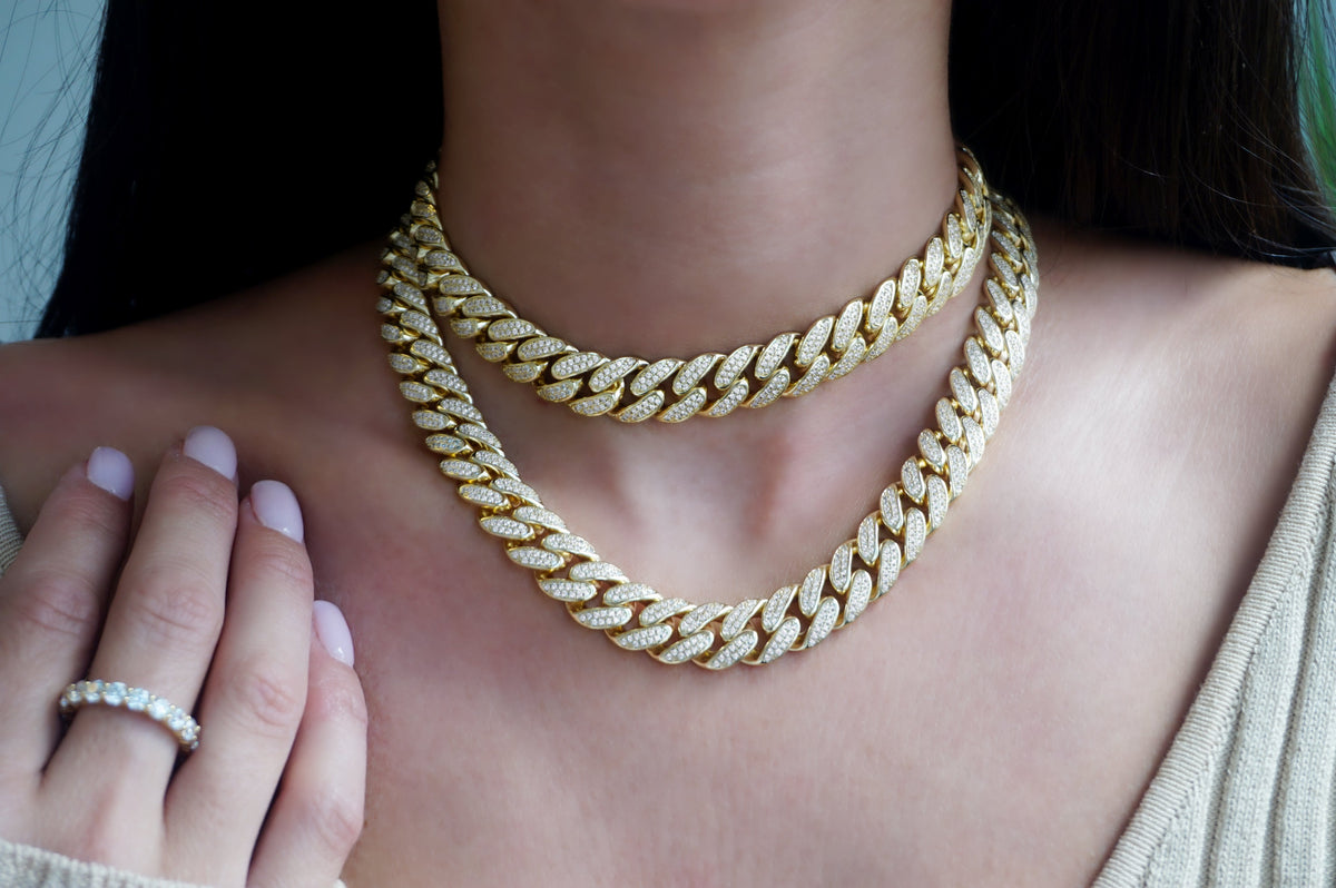 Iced Cuban Necklace | Restivo Jewelers