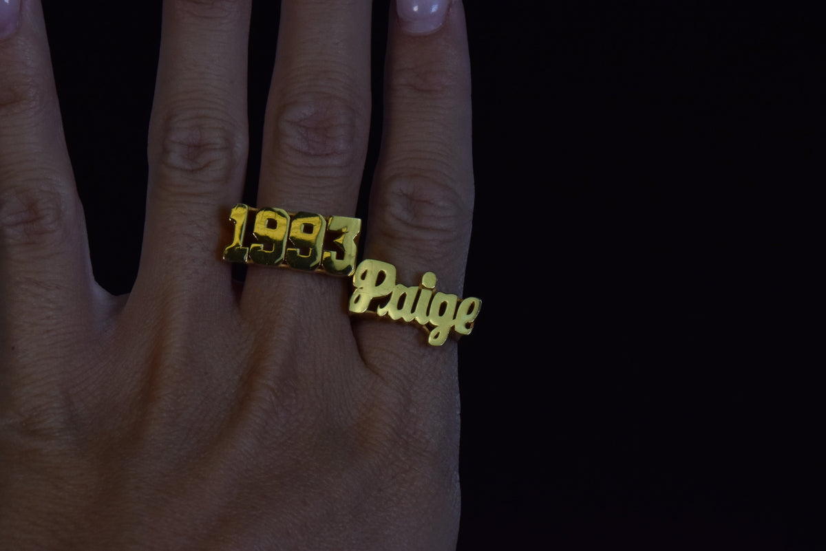 Script Name Ring | Restivo Jewelers