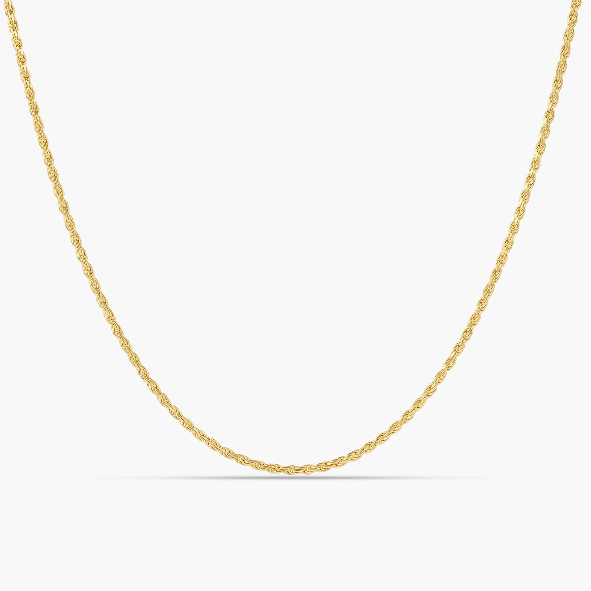 14K Gold Thin Rope Chain | Restivo Jewelers
