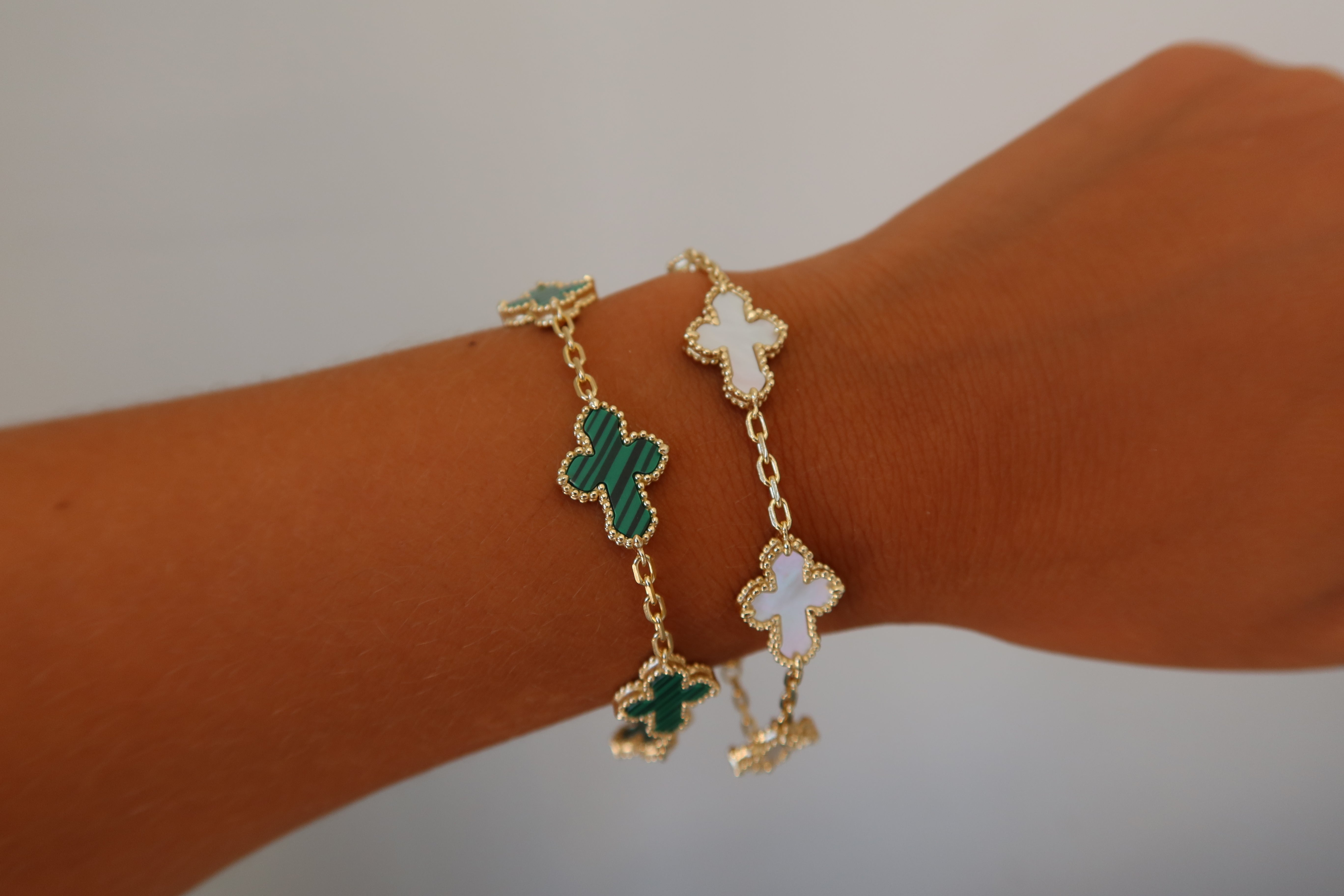 Five Cross Bracelet