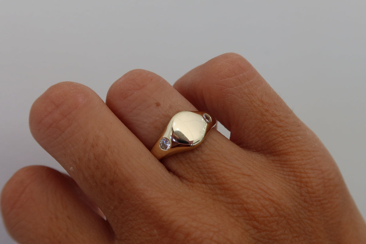 Gold Signet Ring | Restivo Jewelers