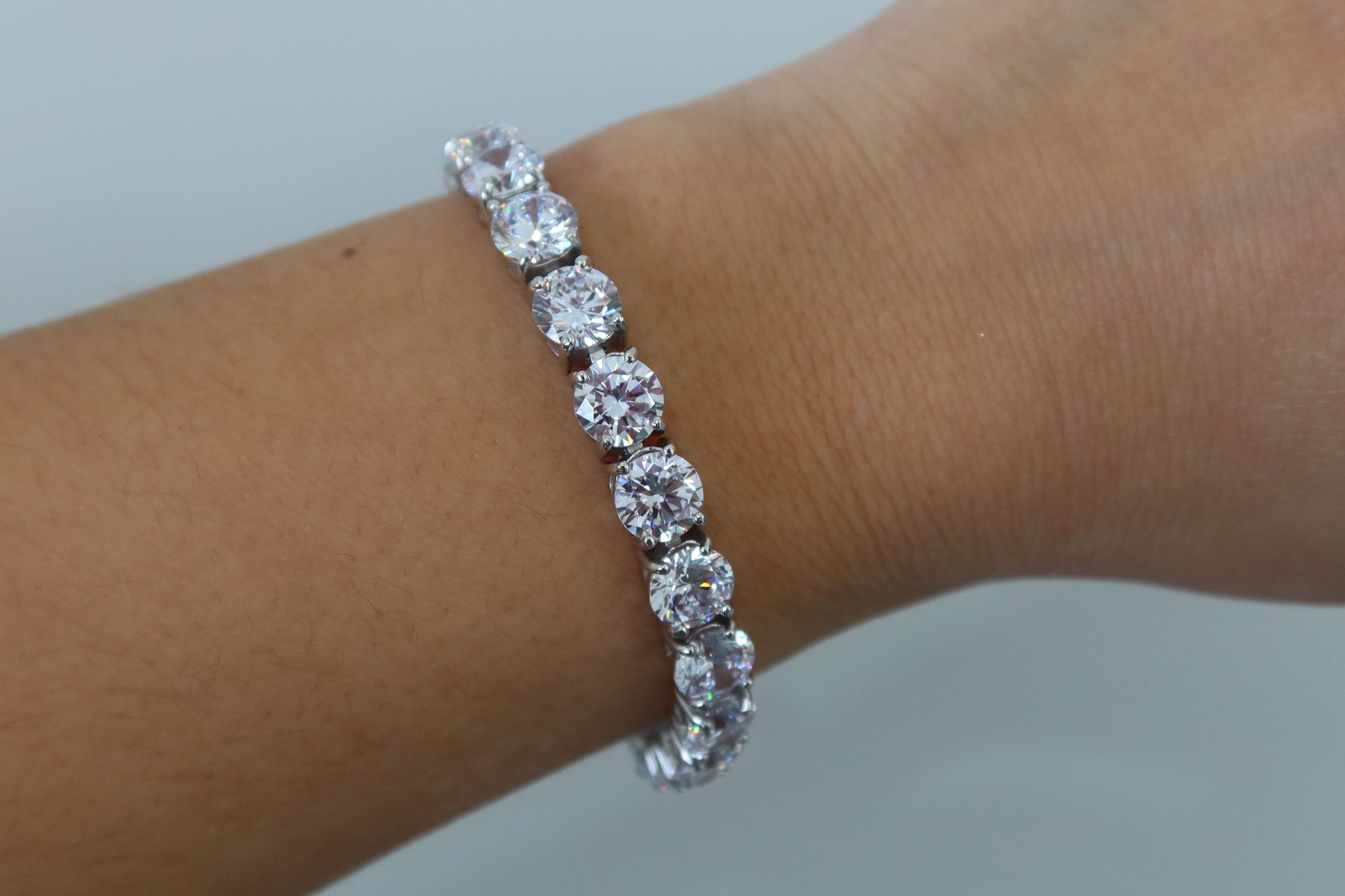 Big CZ Tennis Bracelet