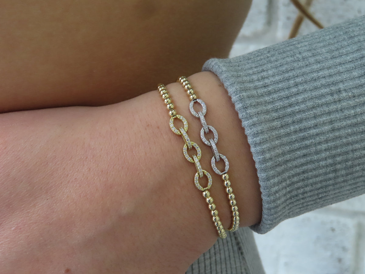 Linked Ball Bracelet | Restivo Jewelers