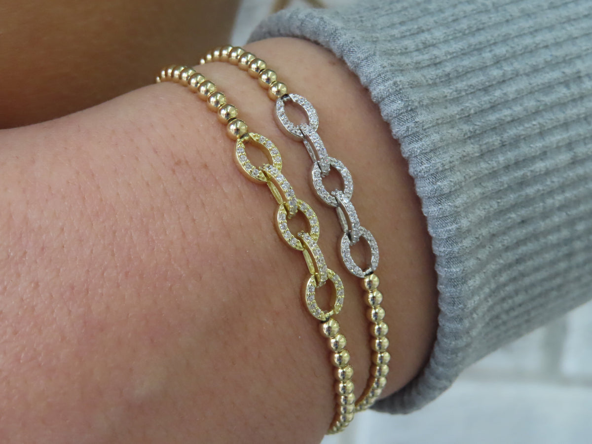 Linked Ball Bracelet | Restivo Jewelers
