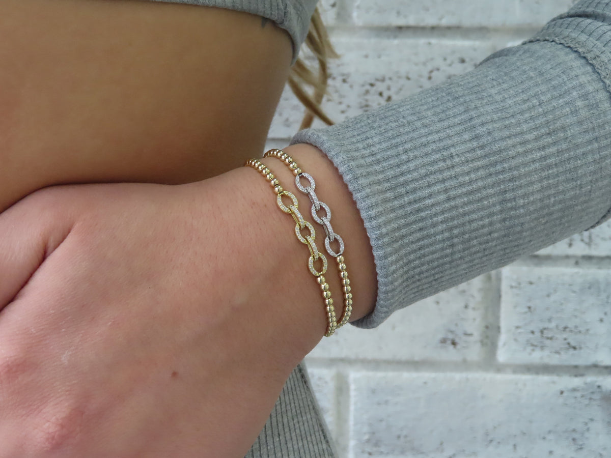 Linked Ball Bracelet | Restivo Jewelers