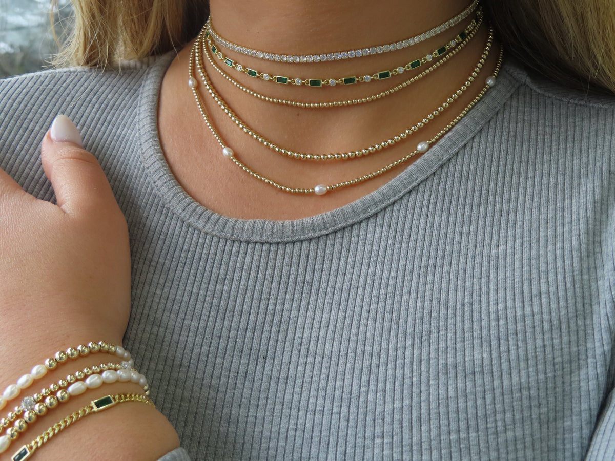 Classic Tennis Choker | Restivo Jewelers