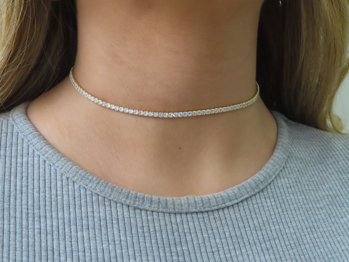 Classic Tennis Choker | Restivo Jewelers