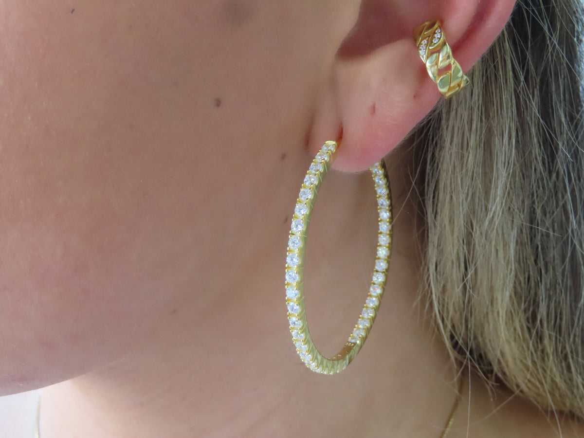 The Envy Hoop | Restivo Jewelers