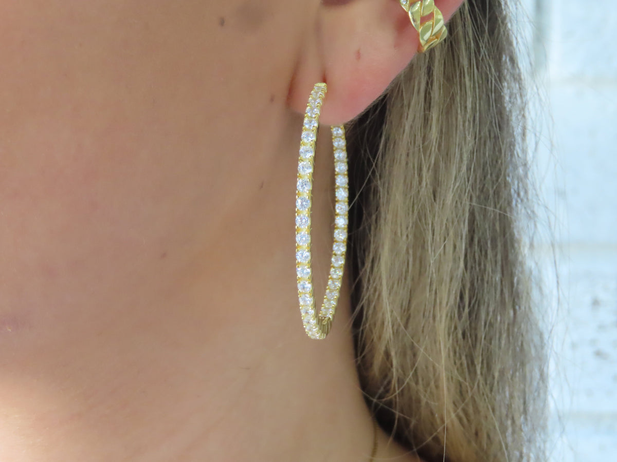 The Envy Hoop | Restivo Jewelers