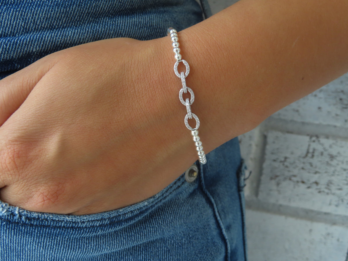 Linked Ball Bracelet | Restivo Jewelers