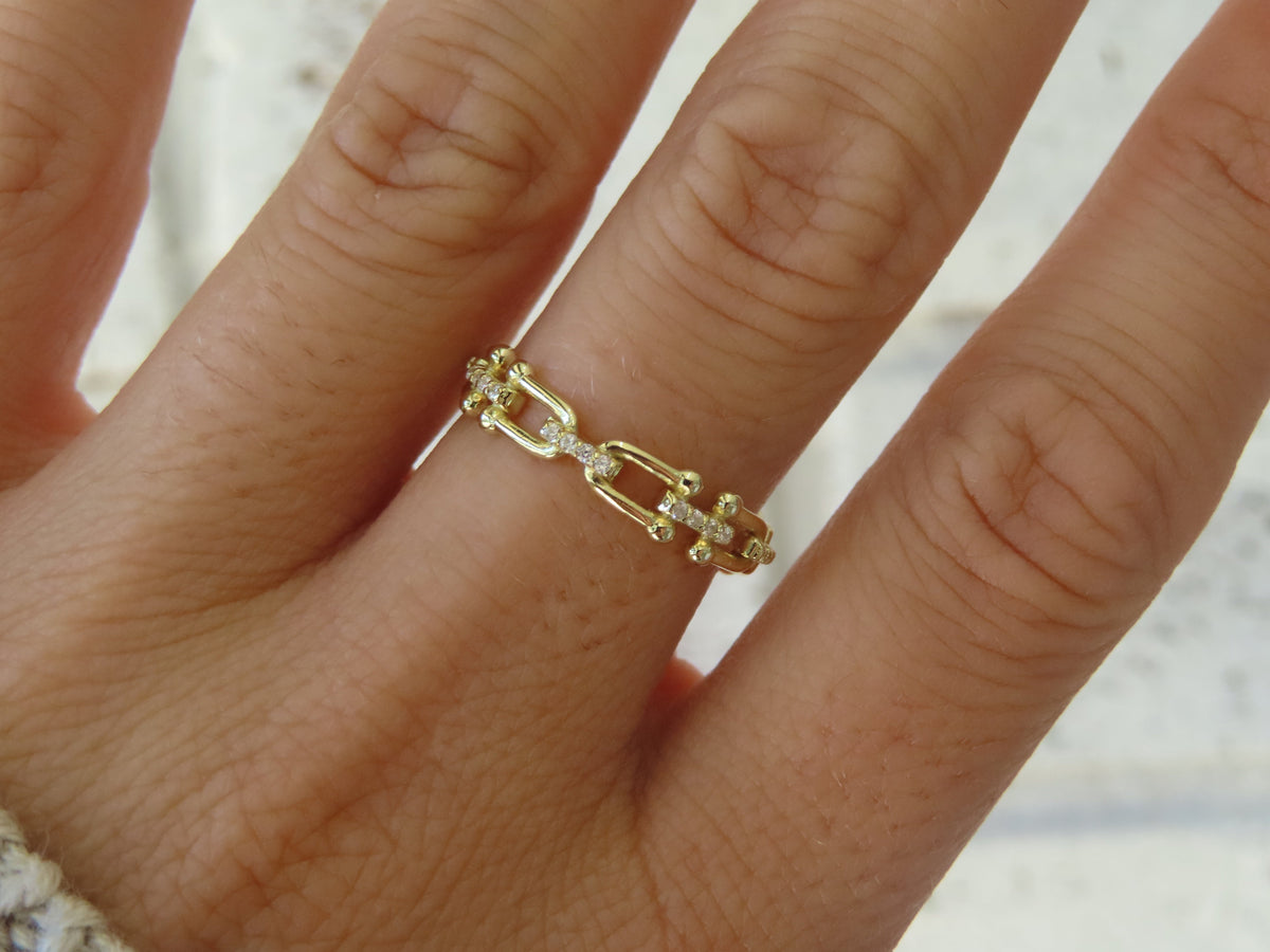 U-Link Ring | Restivo Jewelers
