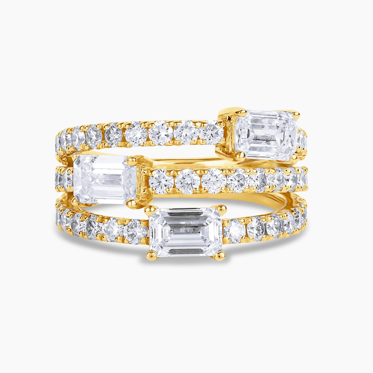 14K Lux Emerald Ring | Restivo Jewelers