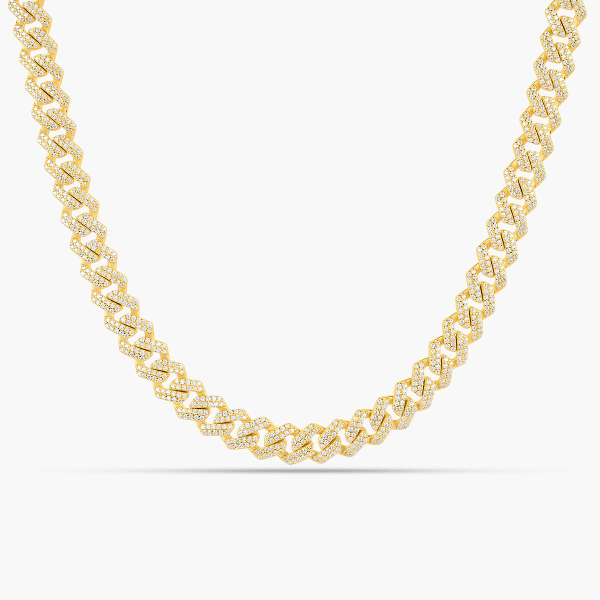 Men's CZ Iced Cuban Necklace | Restivo Jewelers