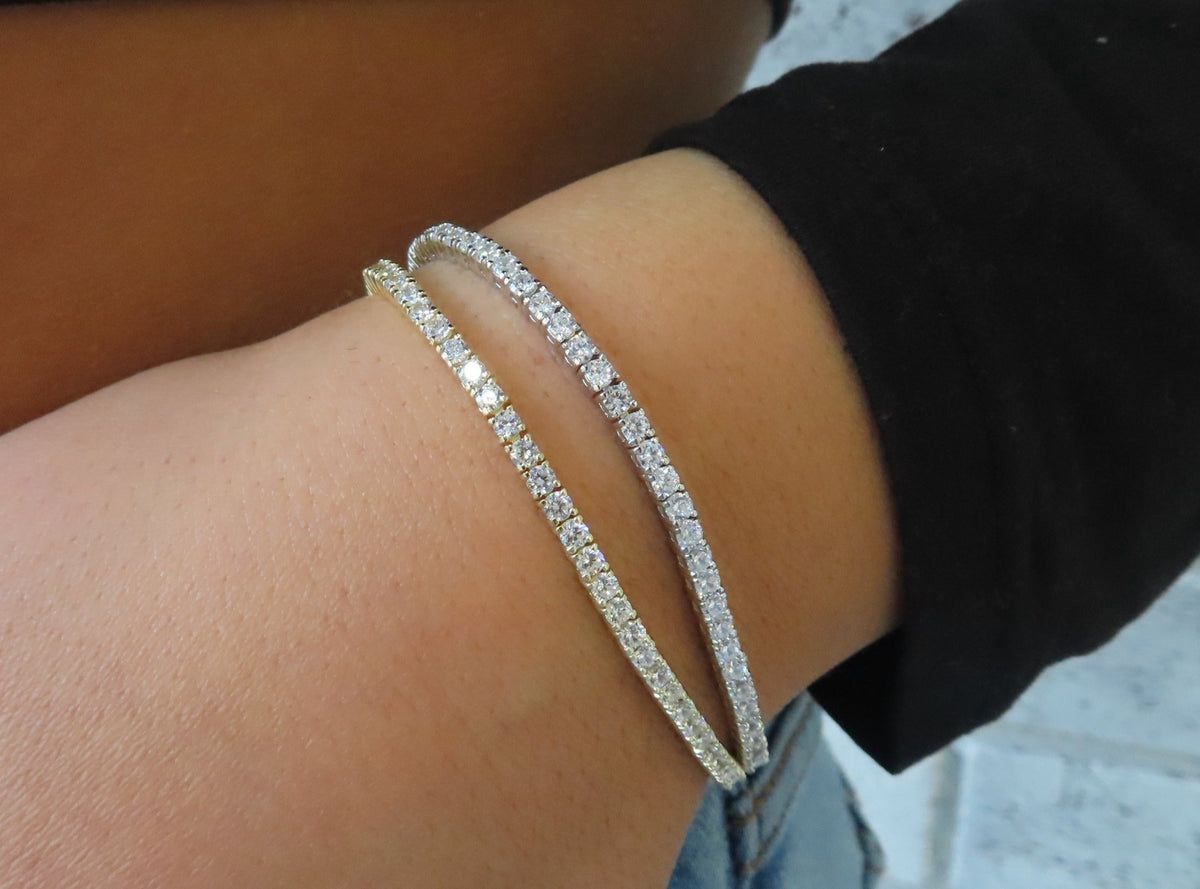 Mini CZ Tennis Bracelet | Restivo Jewelers