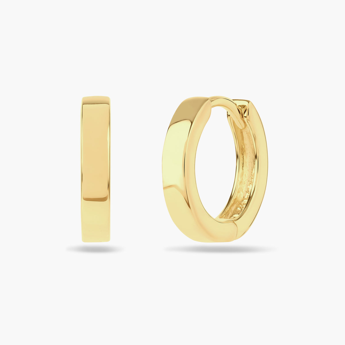 Mini Gold Huggies | Restivo Jewelers