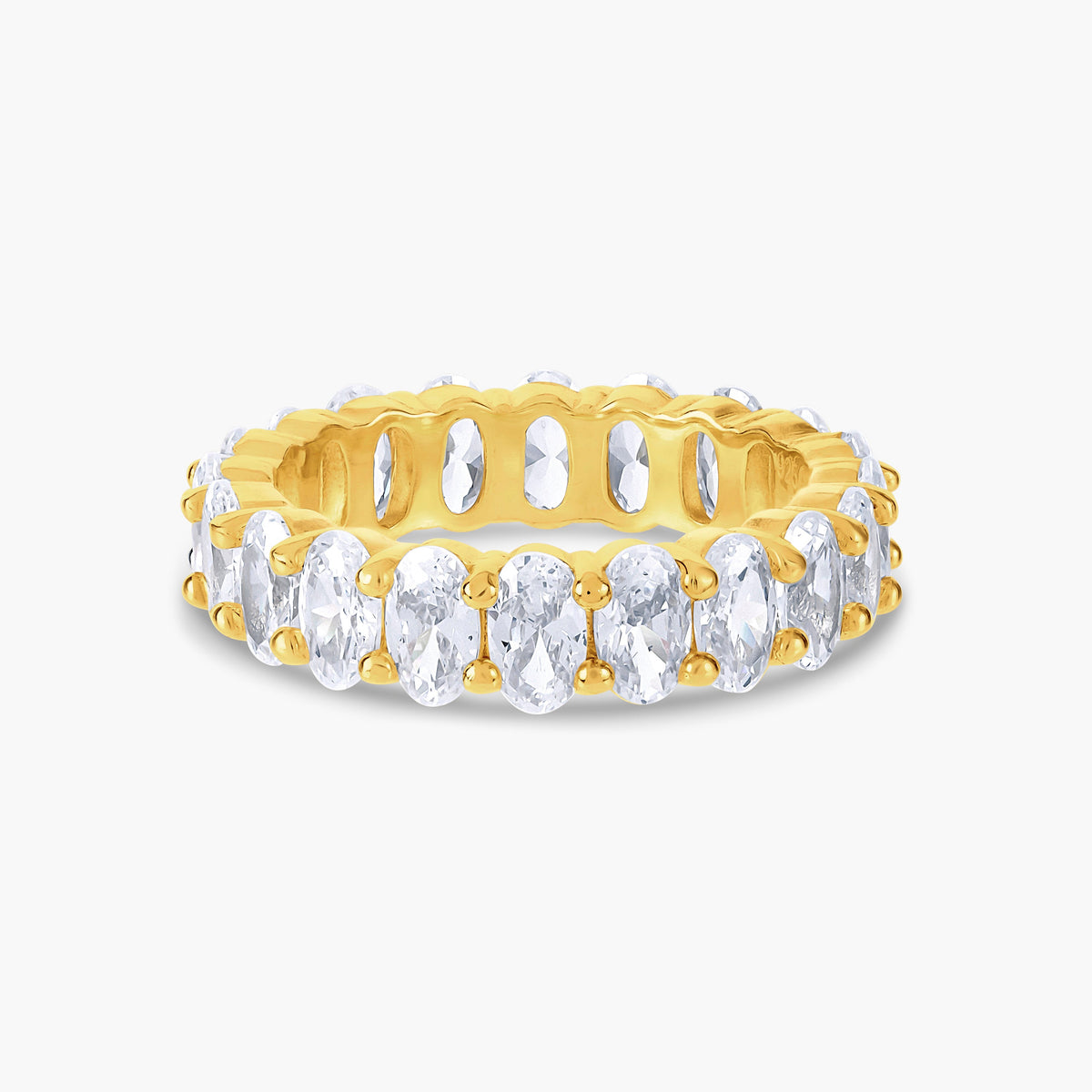 Oval CZ Band | Restivo Jewelers