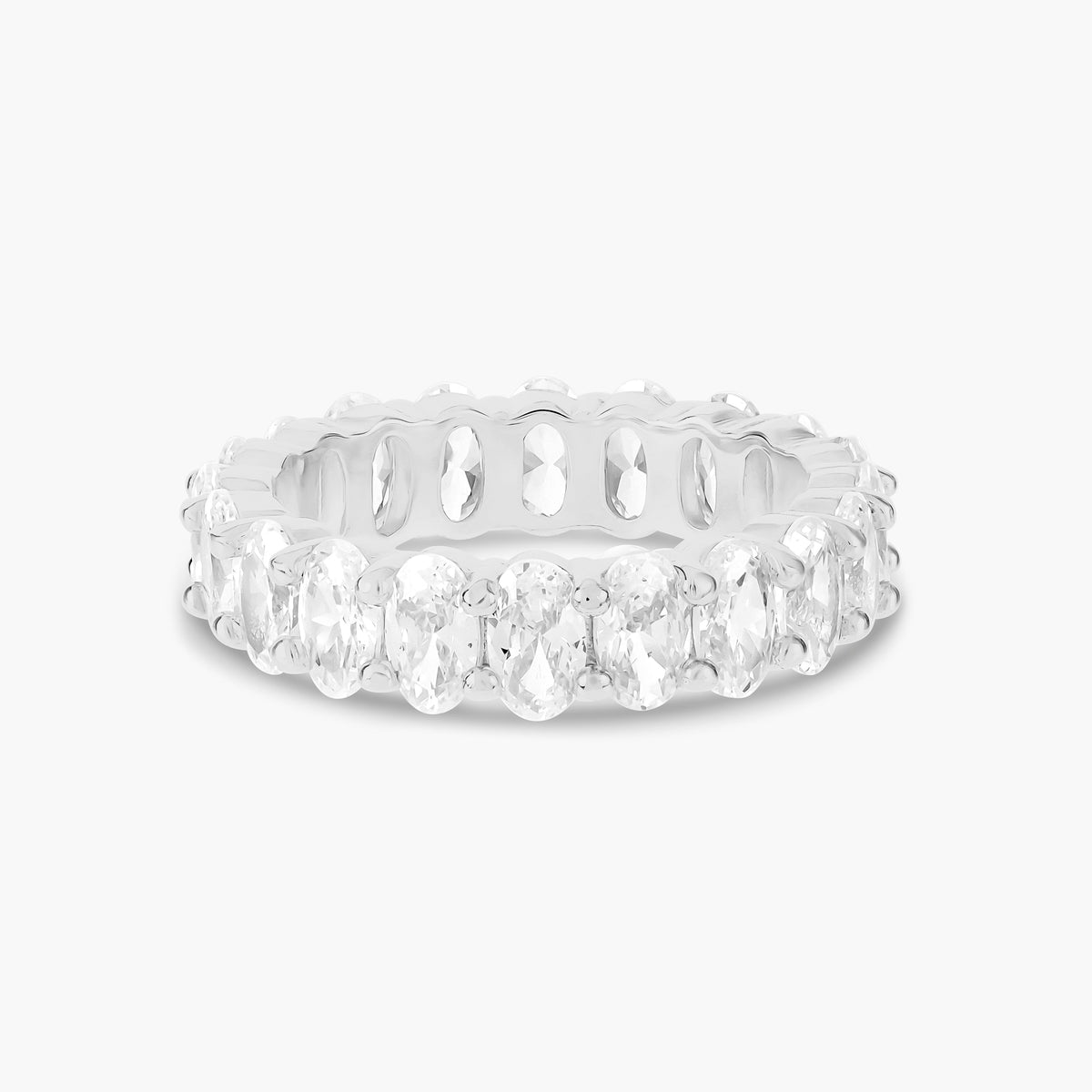 Oval CZ Band | Restivo Jewelers