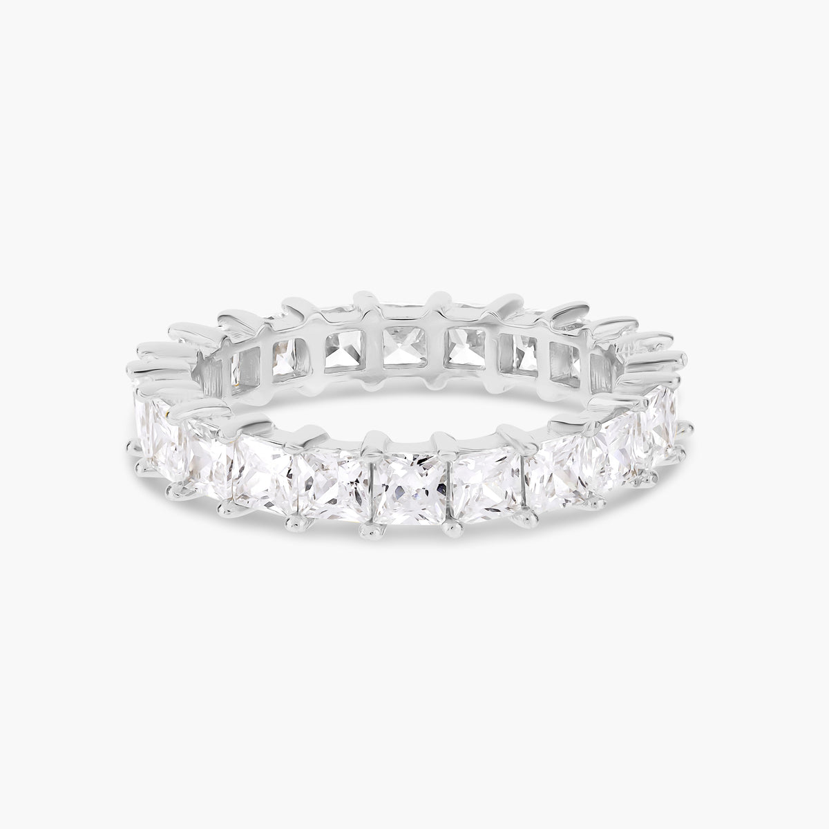 Princess Cut CZ Band | Restivo Jewelers