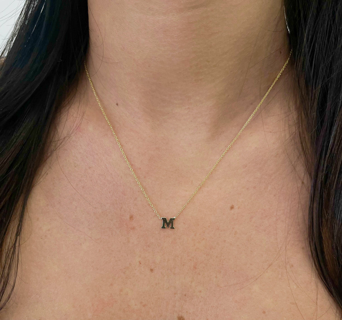 14K Mini Initial | Restivo Jewelers