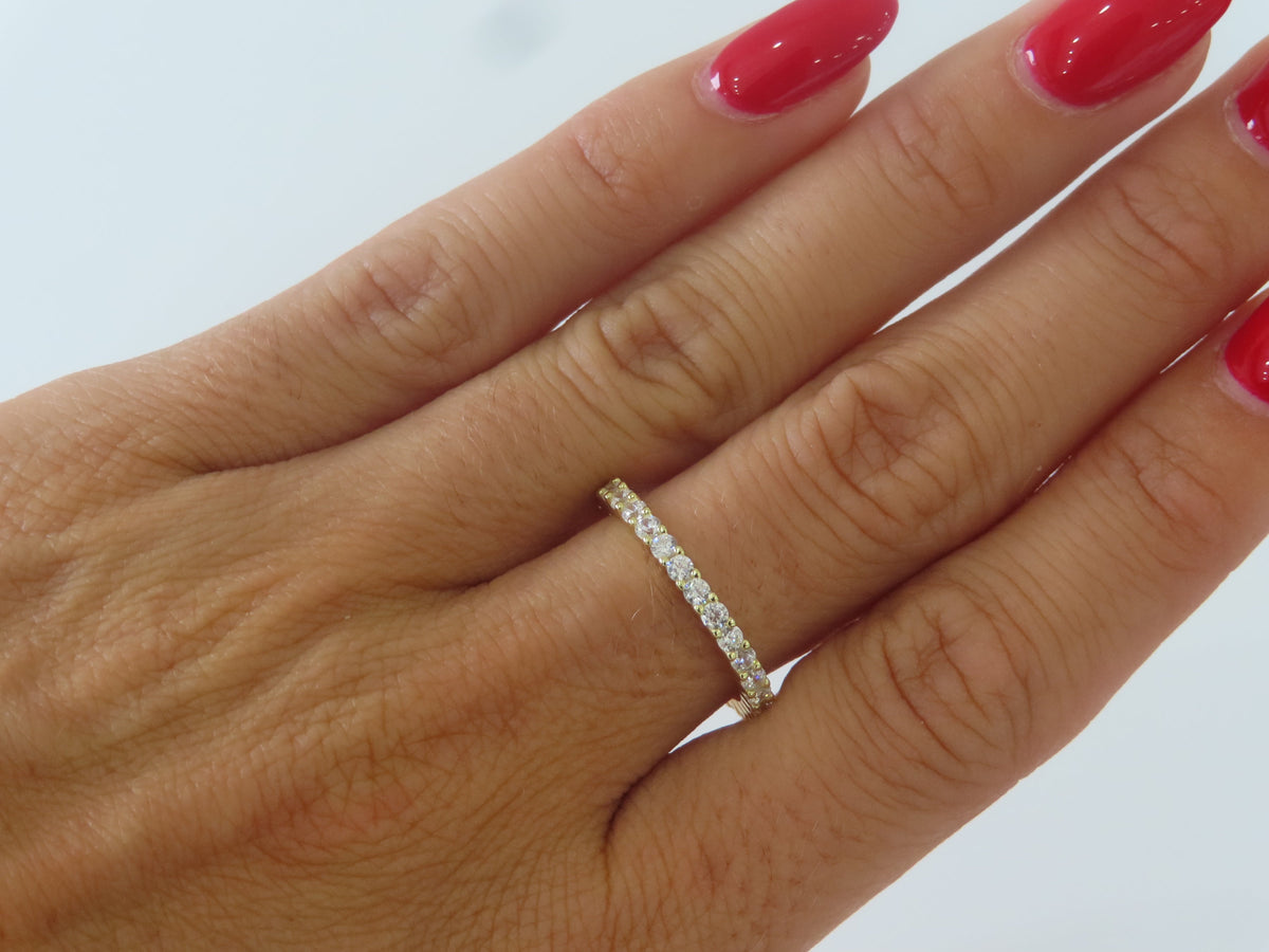 Mini CZ Band | Restivo Jewelers