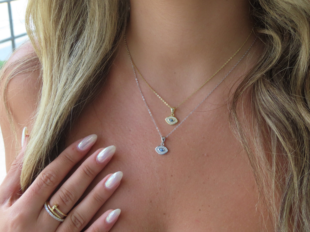 Classic CZ Evil Eye | Restivo Jewelers