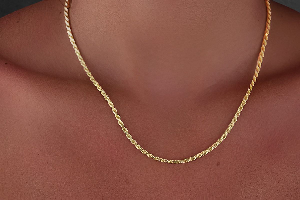 Thin Rope Chain | Restivo Jewelers