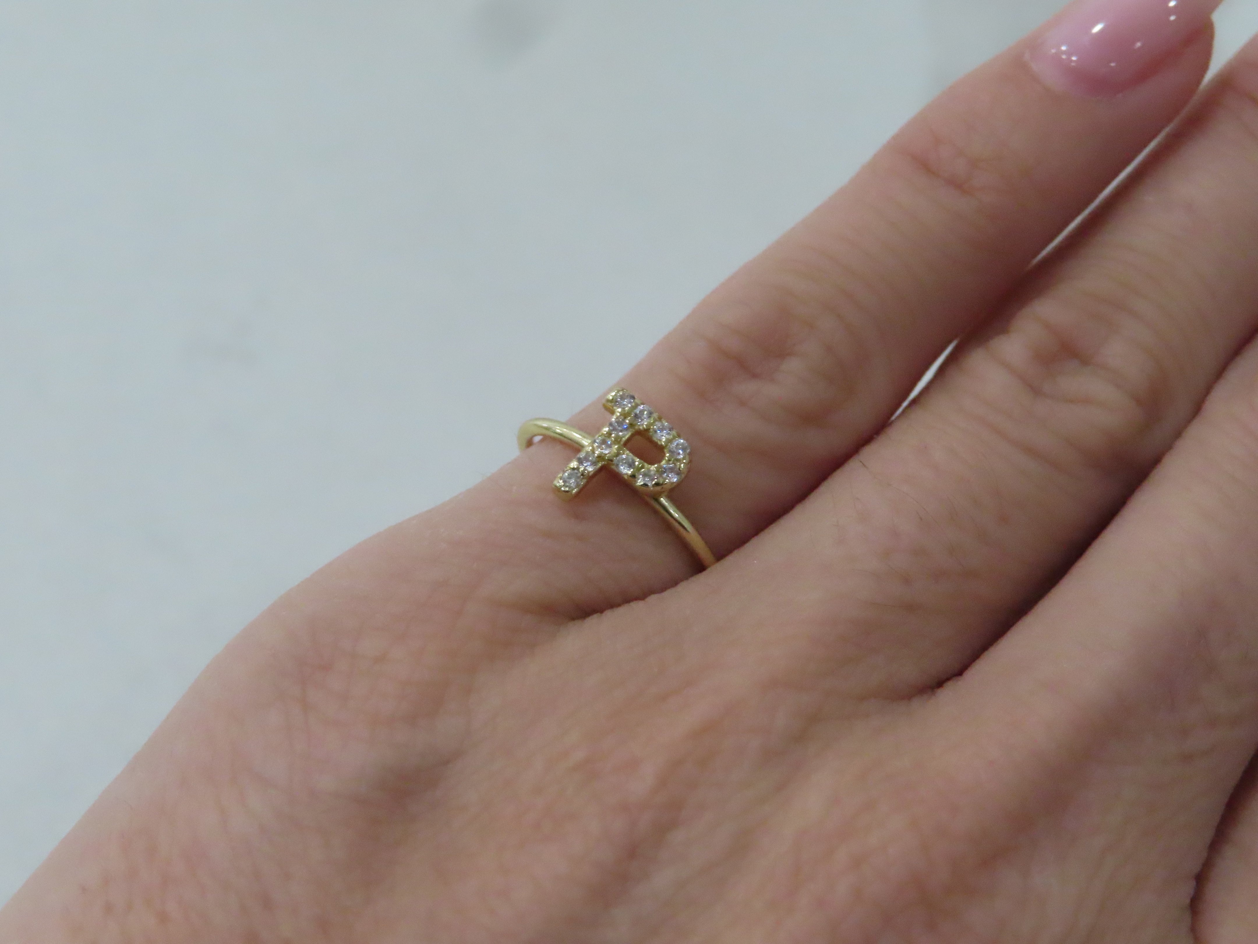 Initial Pinky Ring - SHOP PAIGE