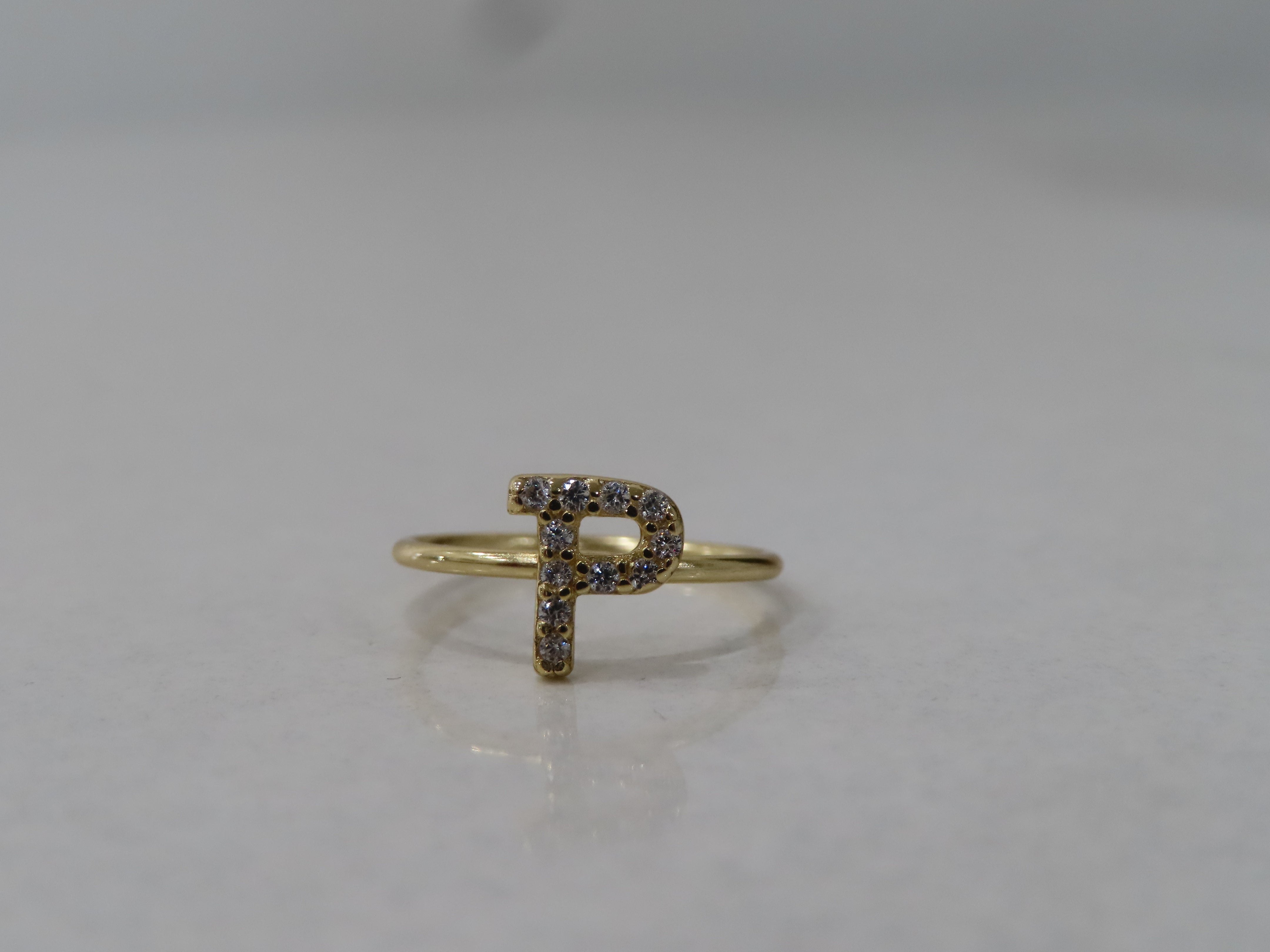 Initial Pinky Ring - SHOP PAIGE