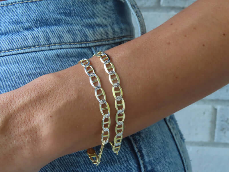 Flat Mariner Link Bracelet