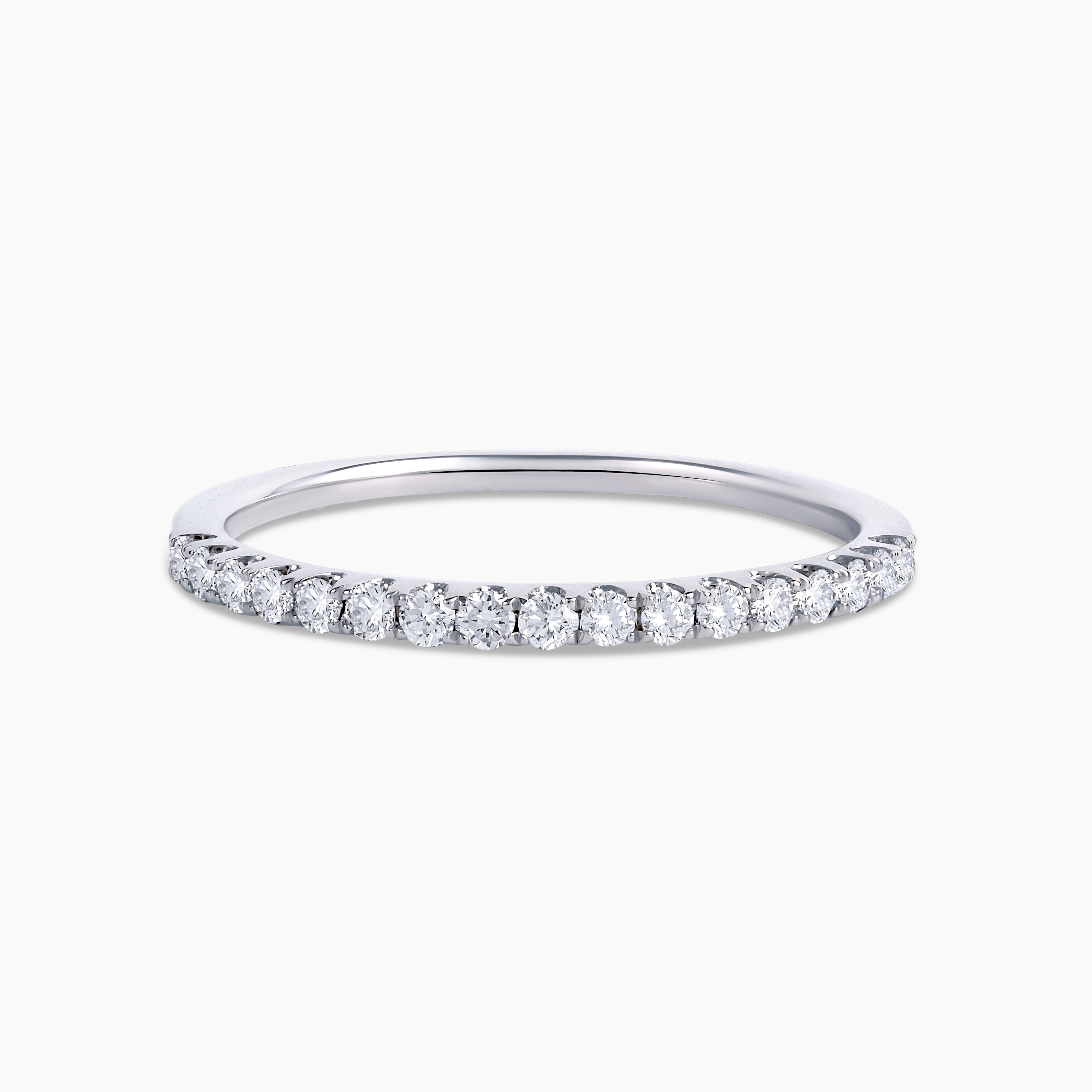 14K Pavé Diamond Eternity Band