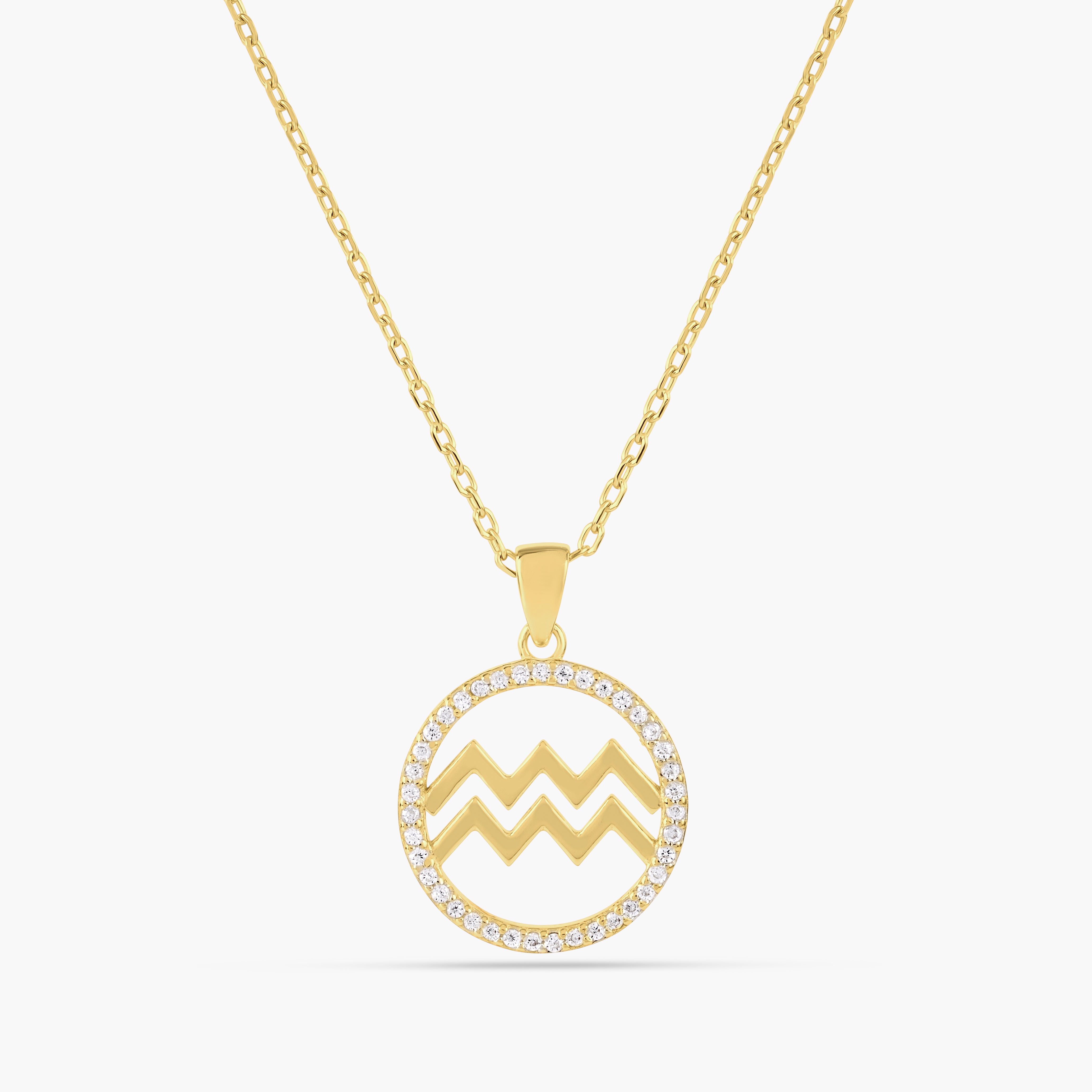 CZ Zodiac Necklace