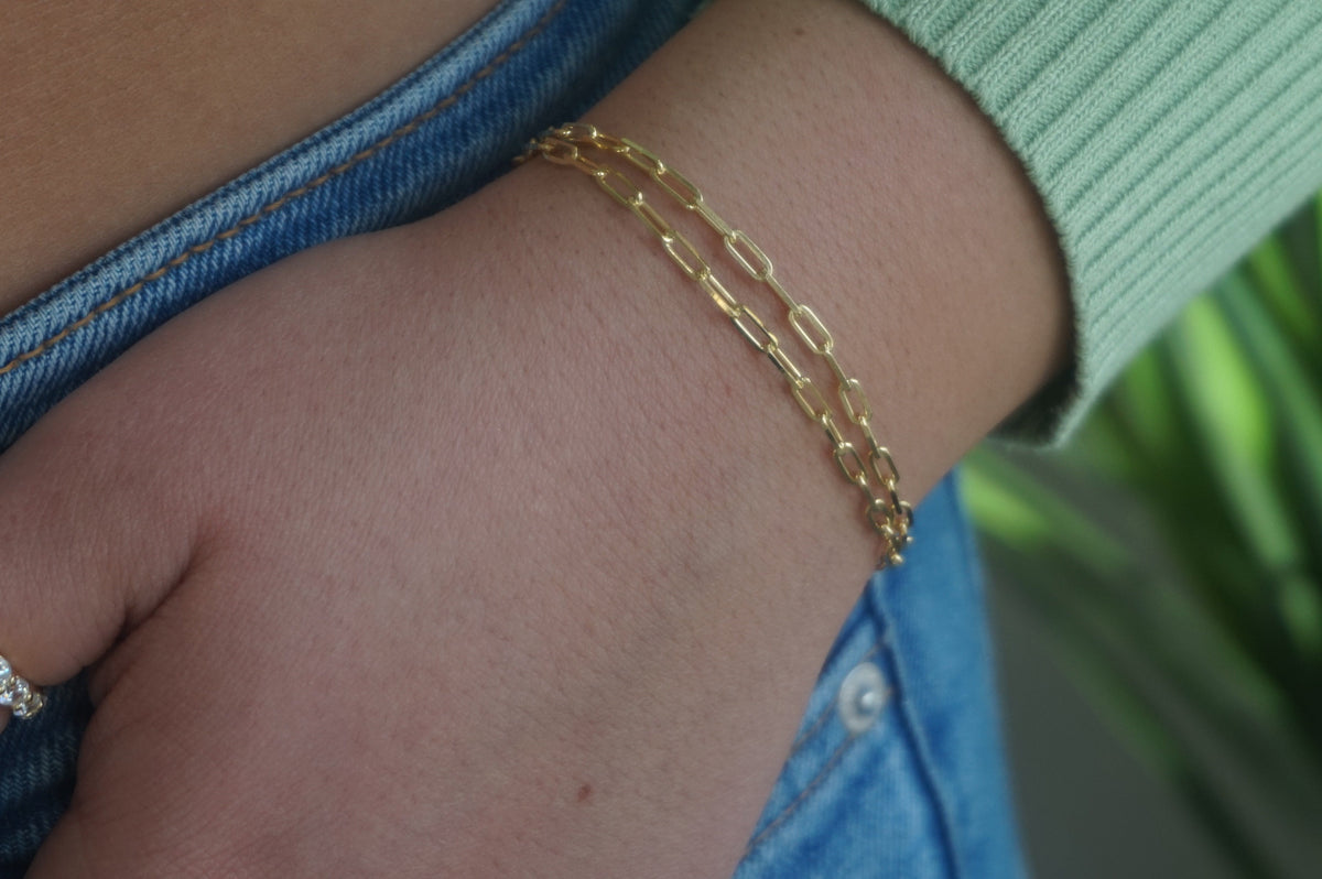 Open Link Chain Bracelet | Restivo Jewelers