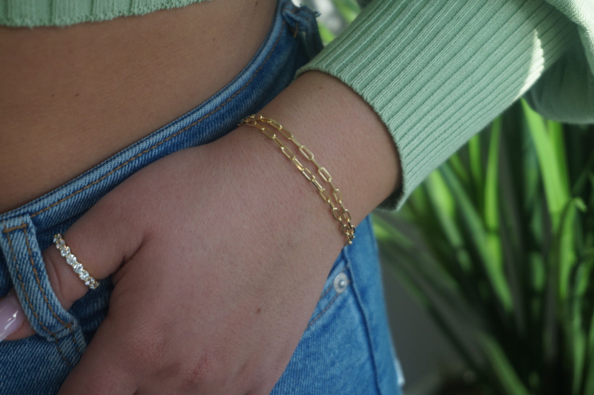 Open Link Chain Bracelet | Restivo Jewelers