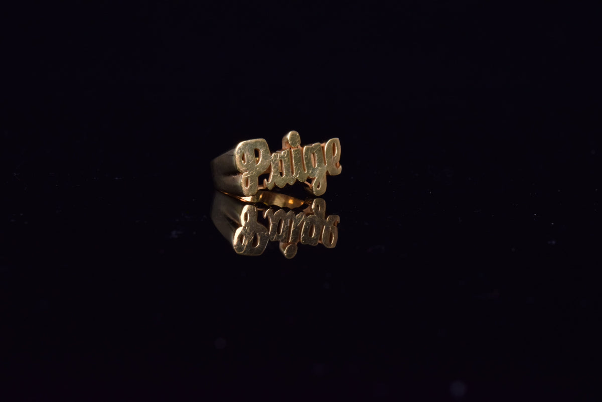 Script Name Ring | Restivo Jewelers