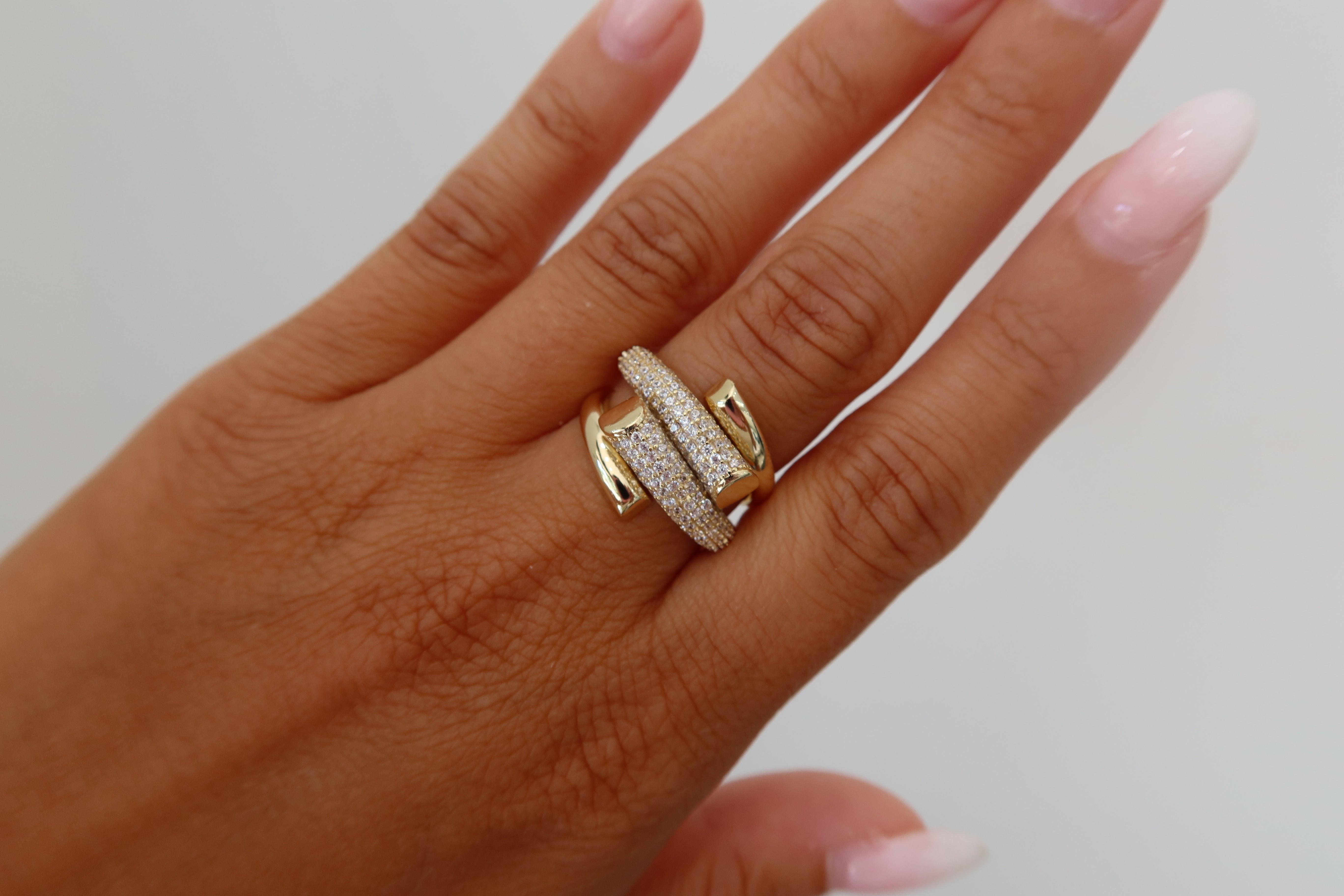 Pavé Stacked Ring