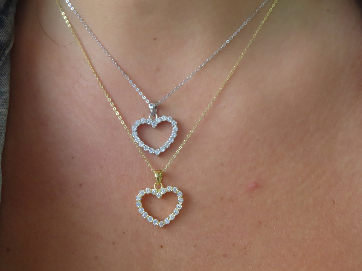 Mini Classic Heart Necklace | Restivo Jewelers