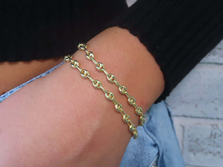 Mini Puff Mariner Bracelet | Restivo Jewelers