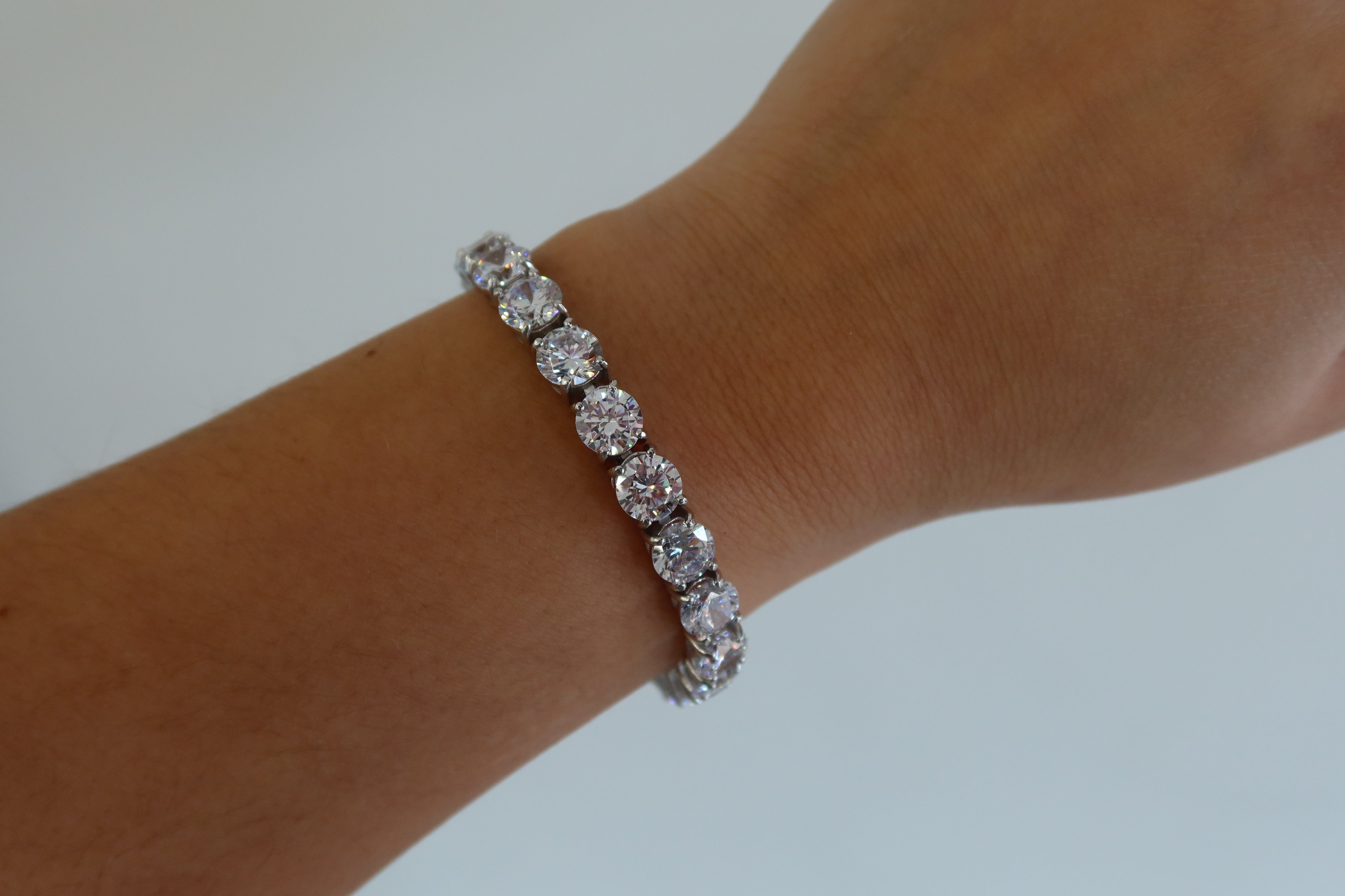 Big CZ Tennis Bracelet