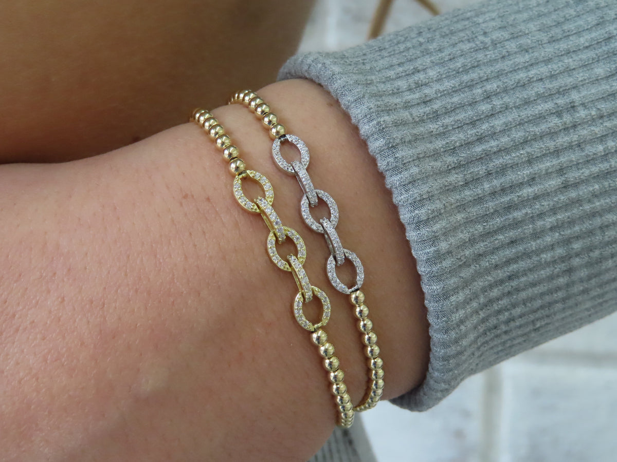 Linked Ball Bracelet | Restivo Jewelers