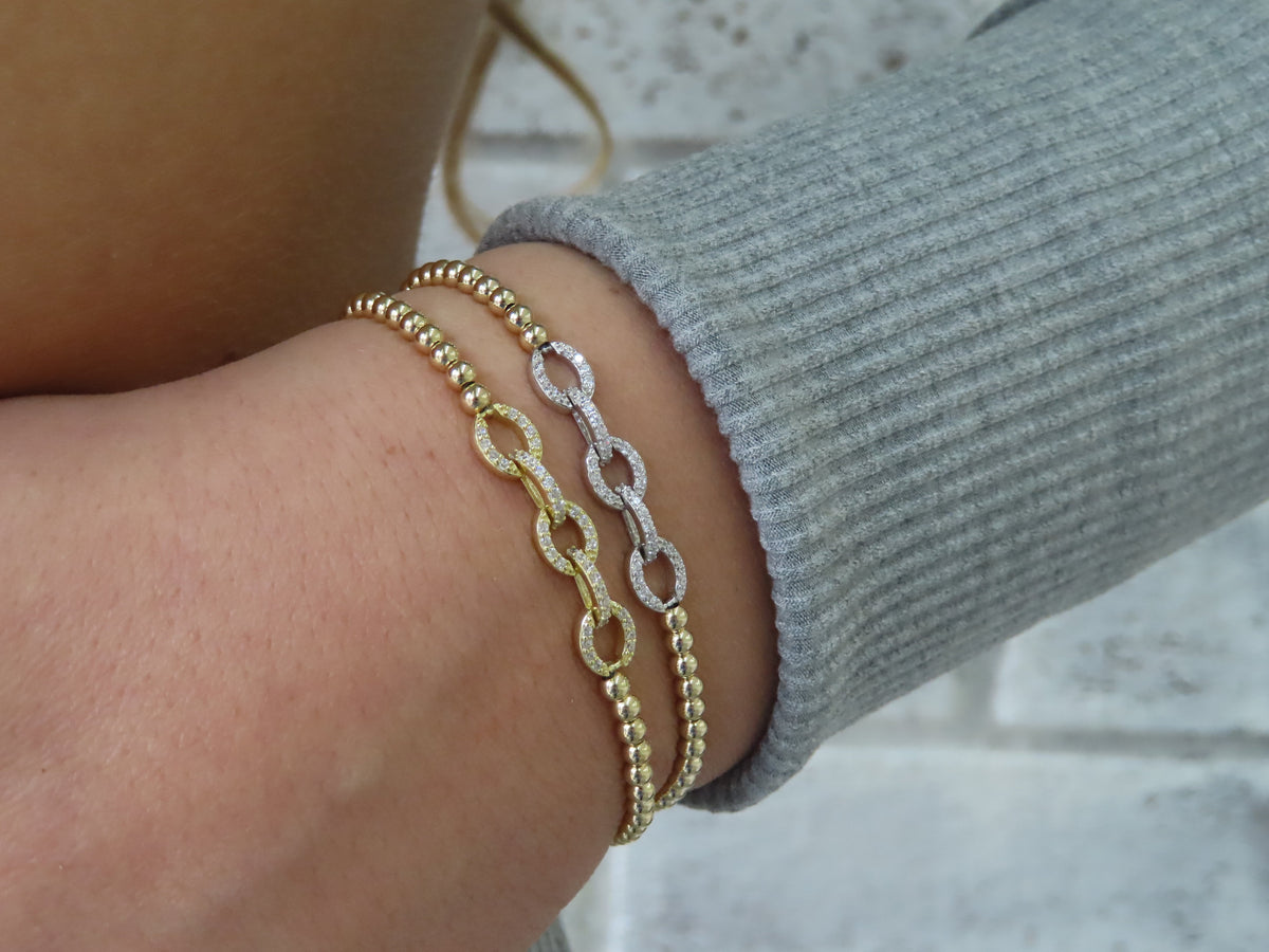 Linked Ball Bracelet | Restivo Jewelers