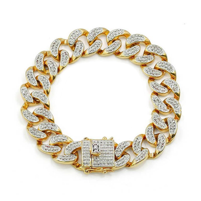 Iced Cuban CZ Bracelet | Restivo Jewelers