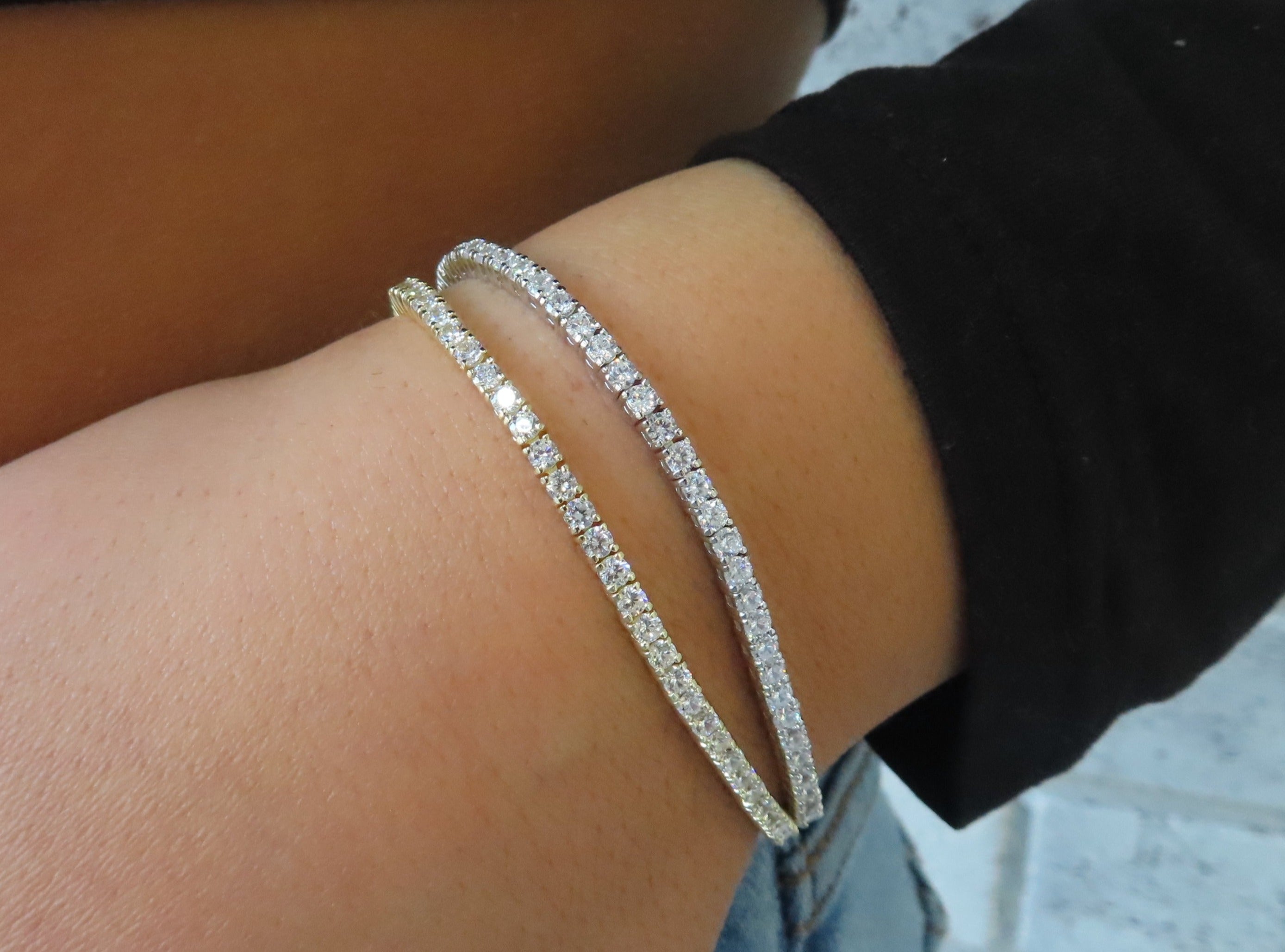 Mini CZ Tennis Bracelet