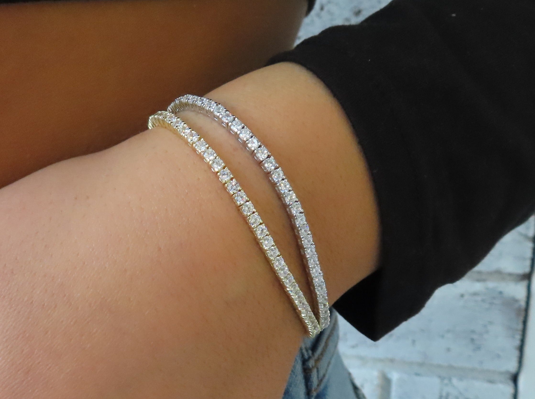 Mini CZ Tennis Bracelet