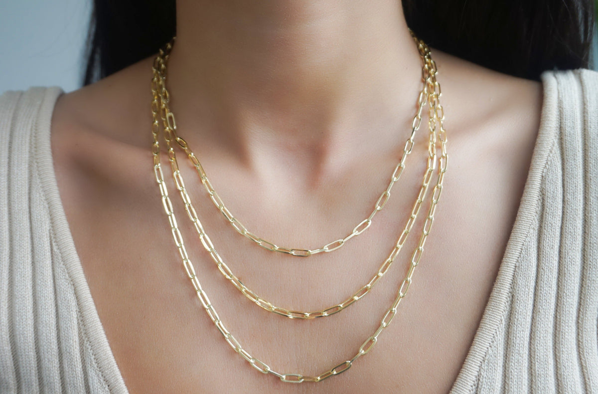 Paperclip Chain | Restivo Jewelers