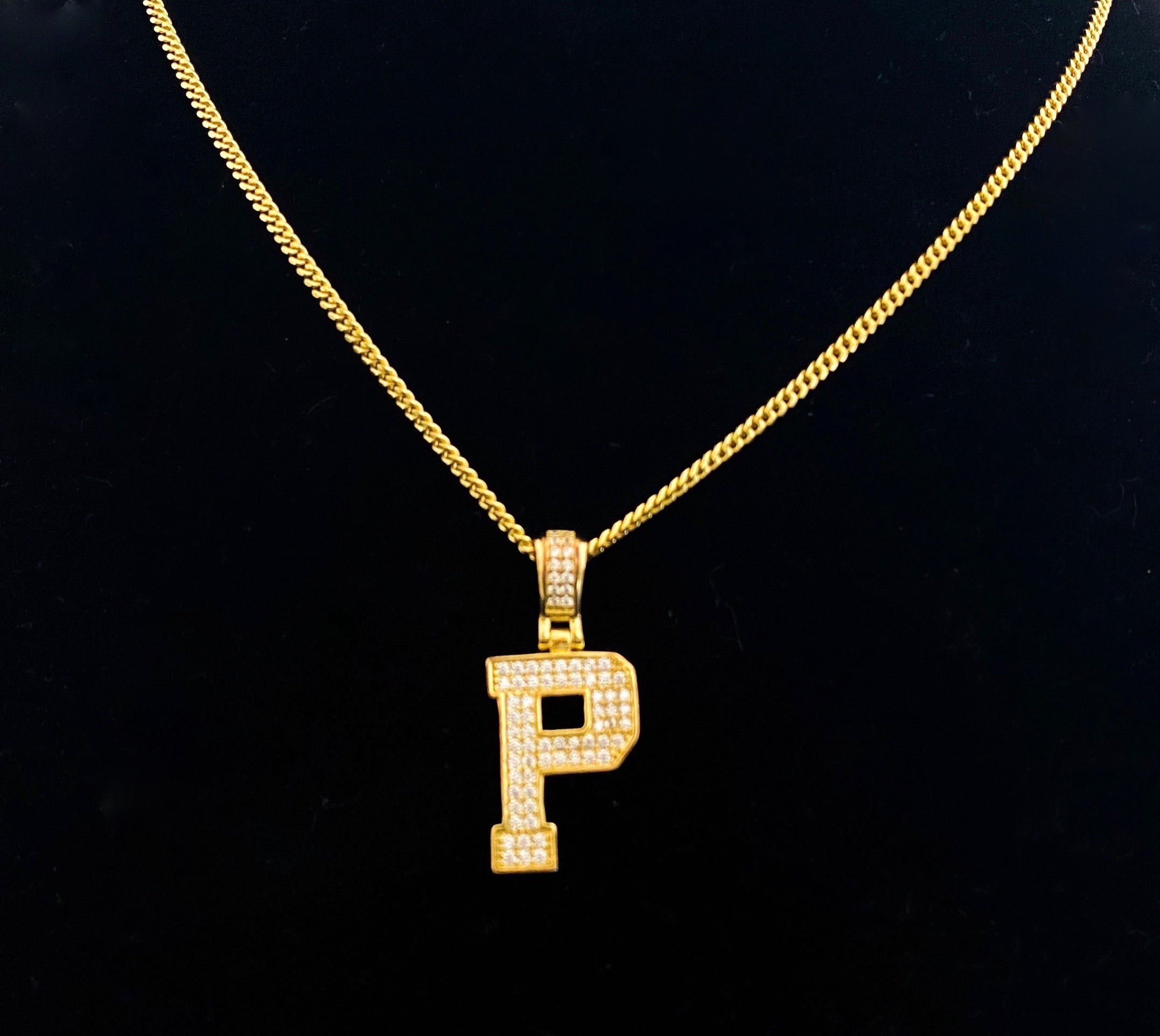 Varsity Letter Necklace