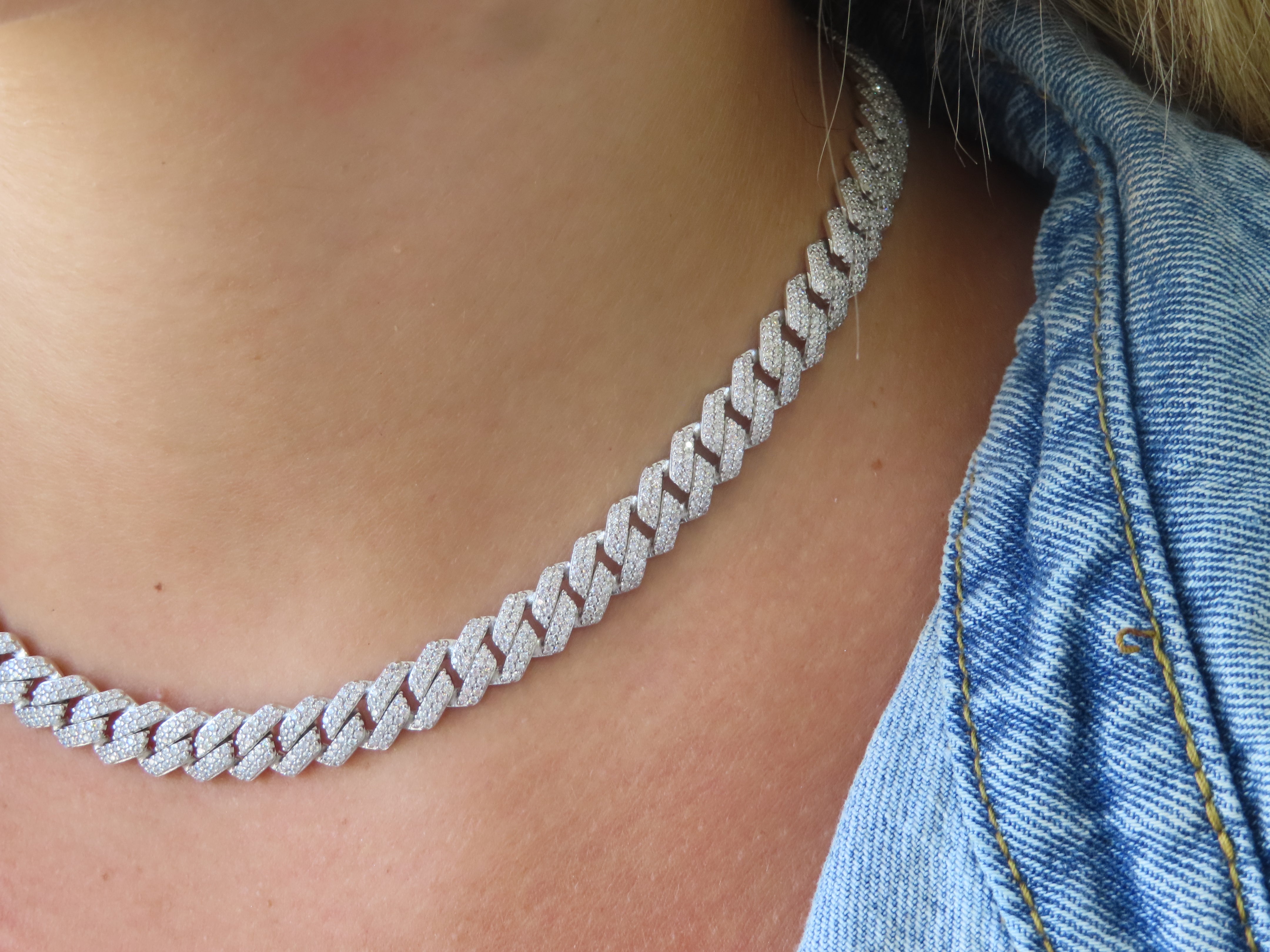 'PETITE MONACO ICED CUBAN' - SHOP PAIGE